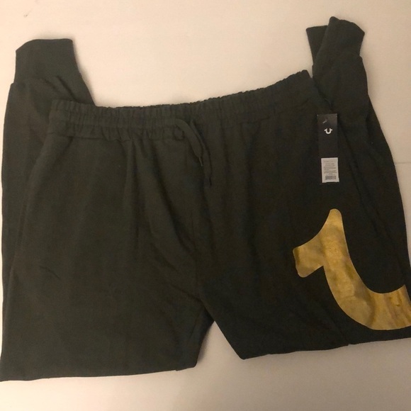 NWT Men’s True Religion Loungewear Sweatpants Size Large - Picture 1 of 7